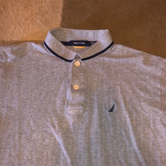 Men’s Nautical Short Sleeve Polo Size Medium - Picture 3 of 4